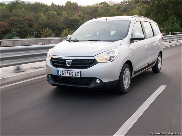 Dacia Lodgy stigao u Srbiju - Cene poznate