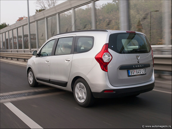 Dacia Lodgy stigao u Srbiju - Cene poznate