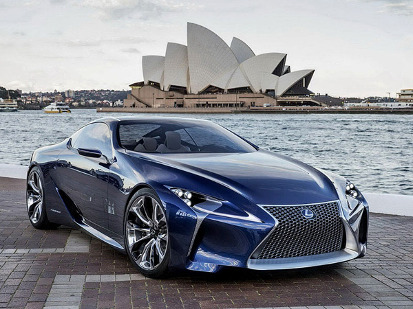 Lexus LF-LC: Plava boja za Sydney Motor Show 2012