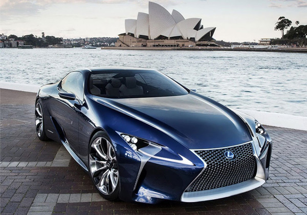 Lexus LF-LC: Plava boja za Sydney Motor Show 2012