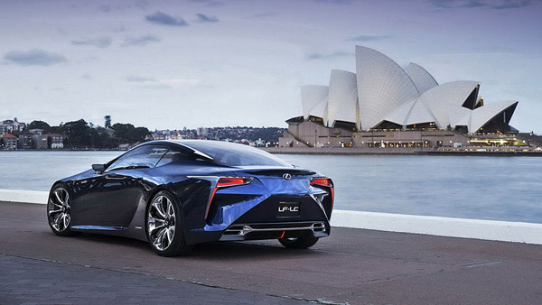 Lexus LF-LC: Plava boja za Sydney Motor Show 2012