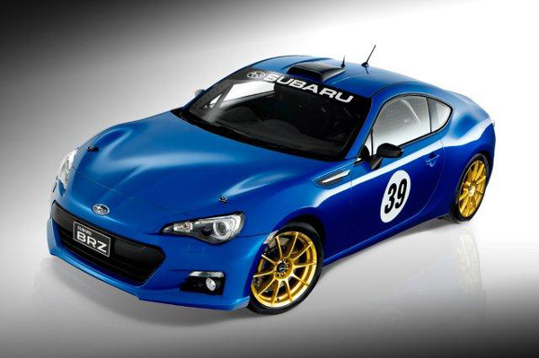 Takmičarski Subaru BRZ prikazan na salonu u Australiji