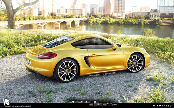 Novi Porsche Cayman spreman za Los Angeles 2012