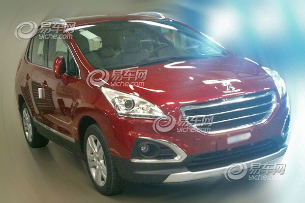 Osveženi Peugeot 3008 snimljen u Kini