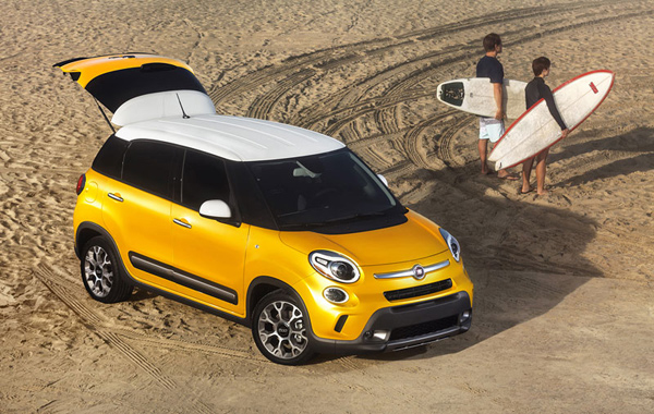 Fiat 500L Trekking: Mali MPV obuo čizme