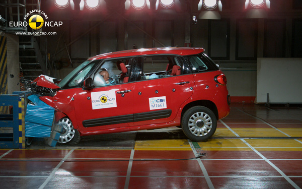 FIAT 500L je dobio pet Euro NCAP zvezdica