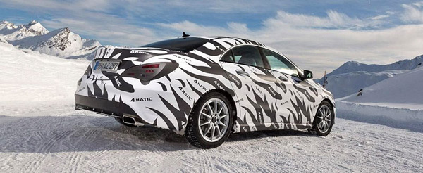 Mercedes-Benz CLA: špijunske fotografije