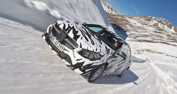 Mercedes-Benz CLA: špijunske fotografije