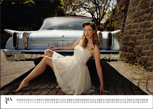 US Cars & Girls: Kalendar za 2013. godinu