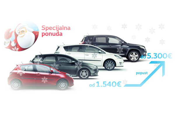 Toyota u Srbiji - Specijalna praznična ponuda
