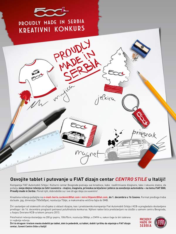 Završen kreativni konkurs PROUDLY MADE IN SERBIA
