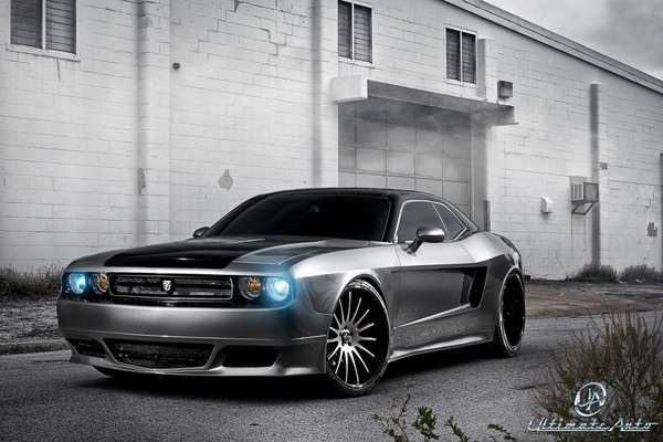 Dodge Challenger Widebody sa pneumaticima 405/25 R24