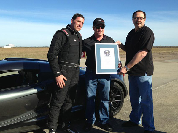 Hennessey Venom GT : Novi svetski rekorder u sprintu do 300 km/h