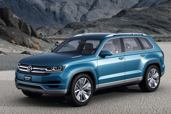 Sajam automobila u Detroitu 2013 - VW CrossBlue Concept