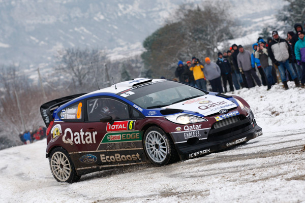 Rally Monte Carlo 2013 - Prva recka Volkswagena, Loeb vodi