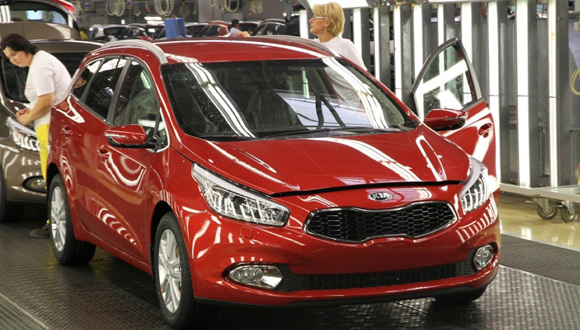 Kia Motors Slovakia sa rekordnom proizvodnjom u 2012.