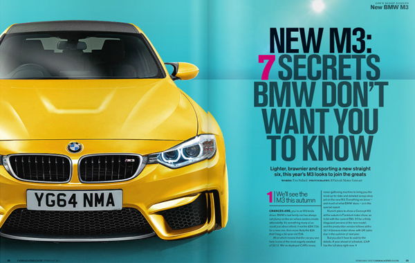 Britanski magazin CAR otkrio novi BMW M3!