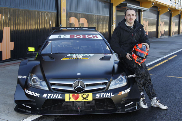 Robert Kubica testirao Mercedes DTM C-Coupe + FOTO