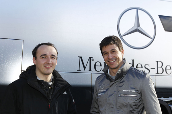 Robert Kubica testirao Mercedes DTM C-Coupe + FOTO