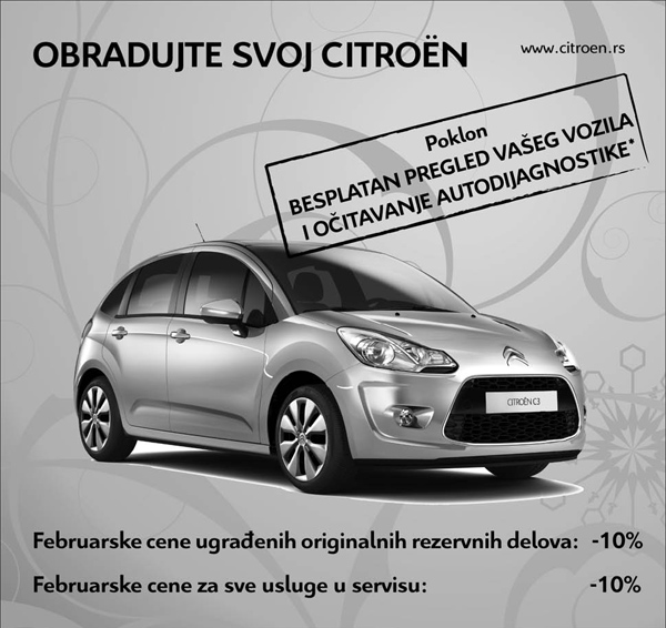 Vitro Group - Velika servisna akcija za Citroën vozila