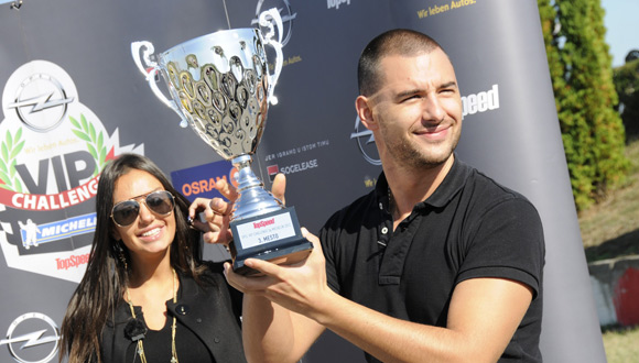 Opel VIP Challenge - Željko Joksimović najbrži VIP vozač!
