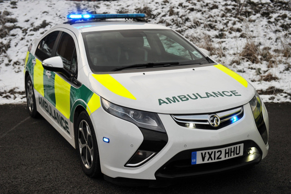 Vauxhall Ampera će spašavati ljudske živote, kao medicinsko vozilo