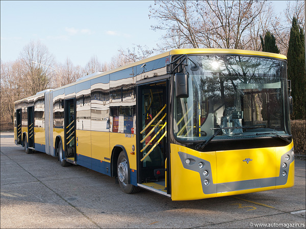 Ikarbus predstavio gradski niskopodni zglobni autobus IK218 M (foto)