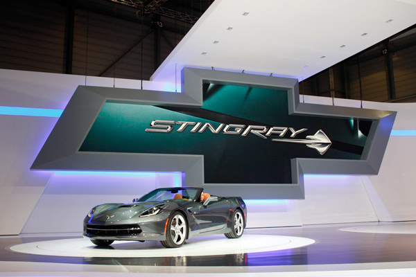 Sajam automobila u Ženevi 2013: Chevrolet Corvette Stingray Convertible