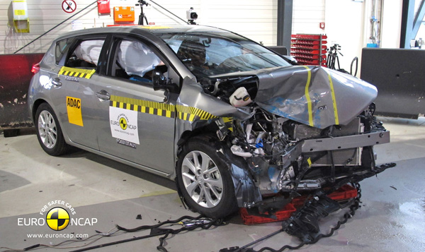 Toyota Auris osvojila maksimalnih 5 Euro NCAP zvezdica