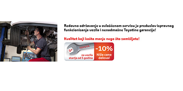 Toyotina prolećna akcija!