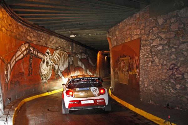 Rally Mexico 2013 - Posle uvodnih specijalnih ispita, vodi Ogier