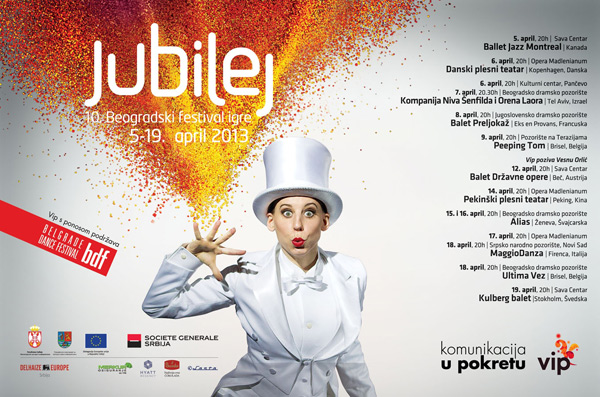 Jubilej Beogradskog festivala igre