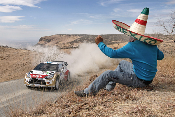 Rally Mexico 2013 - Ogier na korak do pobede