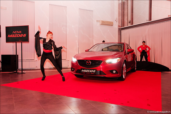 Nova Mazda6 stigla u novi Mazda salon u Beogradu + FOTO