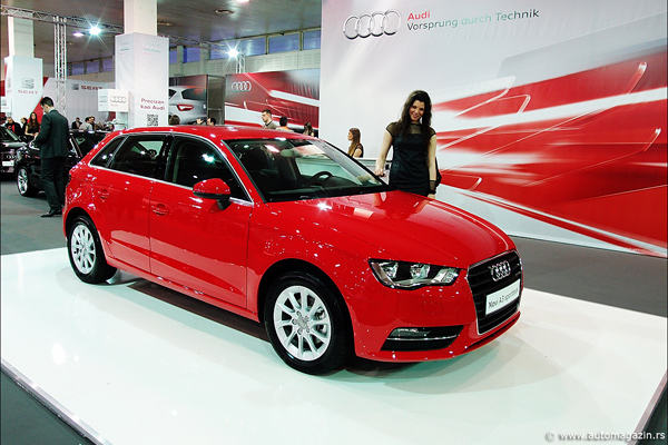 Sajam automobila u Beogradu 2013 - Novi  Audi A3 Sportback