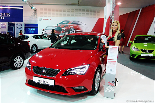Sajam automobila u Beogradu 2013 - Novi SEAT Leon