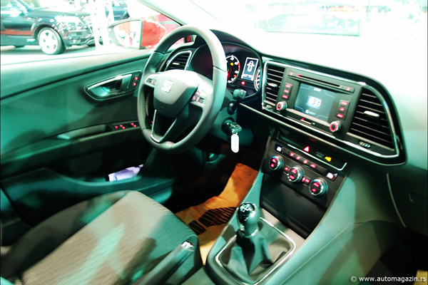 Sajam automobila u Beogradu 2013 - Novi SEAT Leon