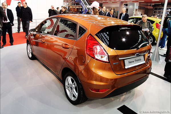 Sajam automobila u Beogradu 2013 - Modernizovana Ford Fiesta