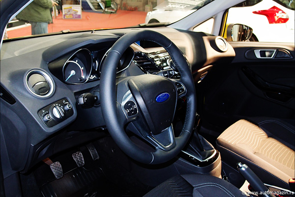 Sajam automobila u Beogradu 2013 - Modernizovana Ford Fiesta