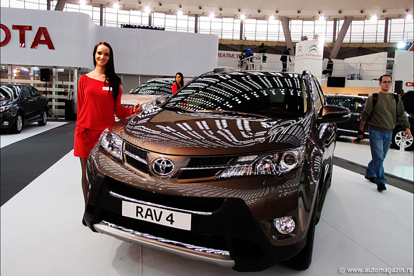 Sajam automobila u Beogradu 2013 - Nova Toyota RAV4
