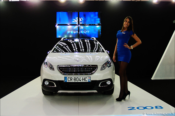 Sajam automobila u Beogradu 2013 - Peugeot 2008
