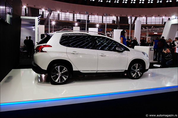 Sajam automobila u Beogradu 2013 - Peugeot 2008