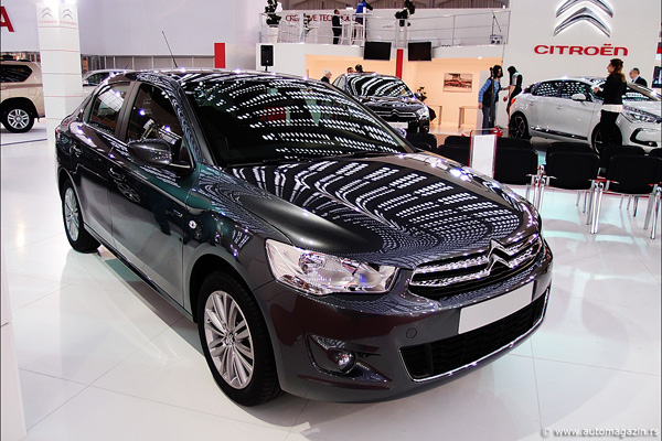 Sajam automobila u Beogradu 2013 - Citroen C-Elysee