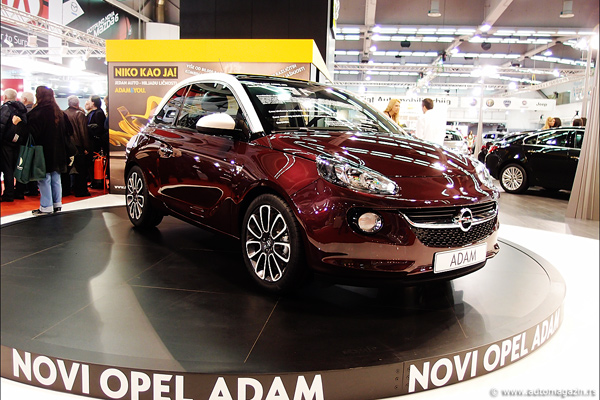 Sajam automobila u Beogradu 2013 - Opel Adam