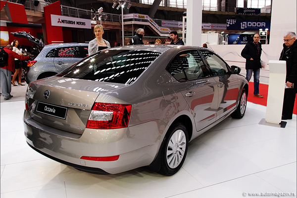 Sajam automobila u Beogradu 2013 - Nova Škoda Octavia