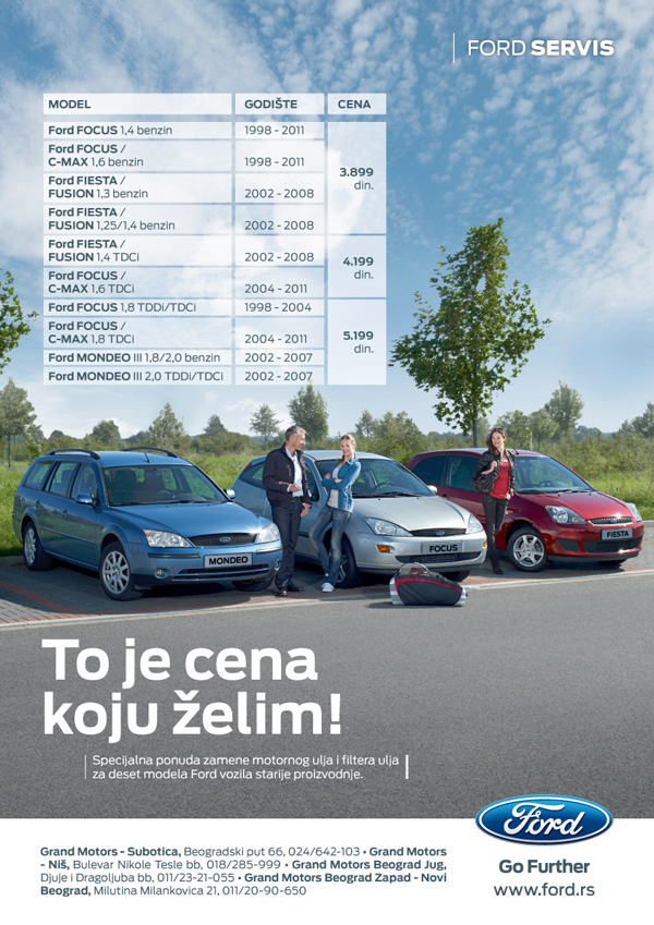 Grand Motors: Zamena ulja i filtera za manje od 4.000 dinara!