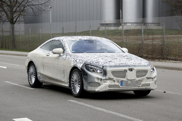 Mercedes-Benz priprema novu S-klasu kupe - Špijunske fotografije
