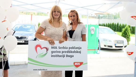 Mol otvorio prvu benzinsku stanicu u Aranđelovcu