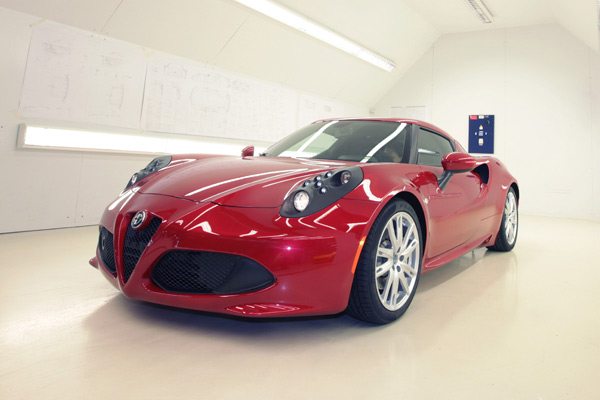 Alfa Romeo 4C na Festivalu brzine Gudvud 2013