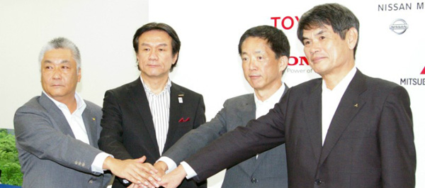 Toyota, Nissan, Honda i Mitsubishi zajedno razvijaju sisteme za punjenje